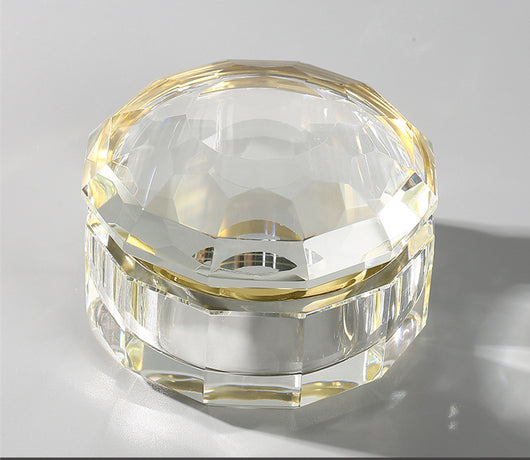 Set de Baño Lujo Cristal con Jabonera Decorativa, Gel y Sanitizante - Image 20