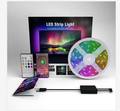 Tira LED RGB 5050 USB para TV - Luz de Fondo Inteligente Personalizable - Image 2