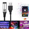 Tira LED RGB 5050 USB para TV - Luz de Fondo Inteligente Personalizable