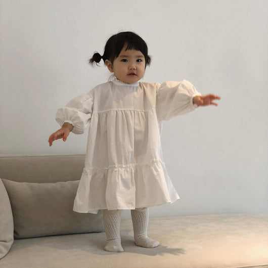 Vestido Infantil Coreano para Niñas - Diseño Premium Importado