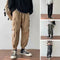 Pantalones Casuales Multibolsillos para Hombre