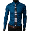 Camisas Ajustadas para Hombre con Diseño de Cuadros y Rayas Premium - Image 7