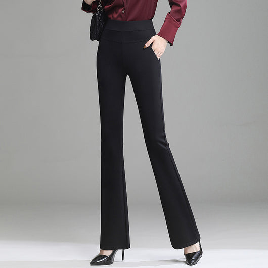 Pantalón Profesional Talle Grande Cintura Alta con Caída Elegante - Image 7