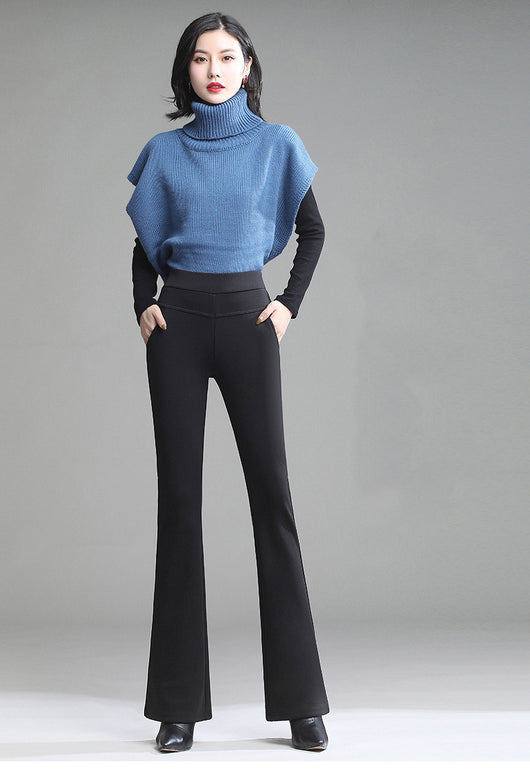 Pantalón Profesional Talle Grande Cintura Alta con Caída Elegante - Image 10