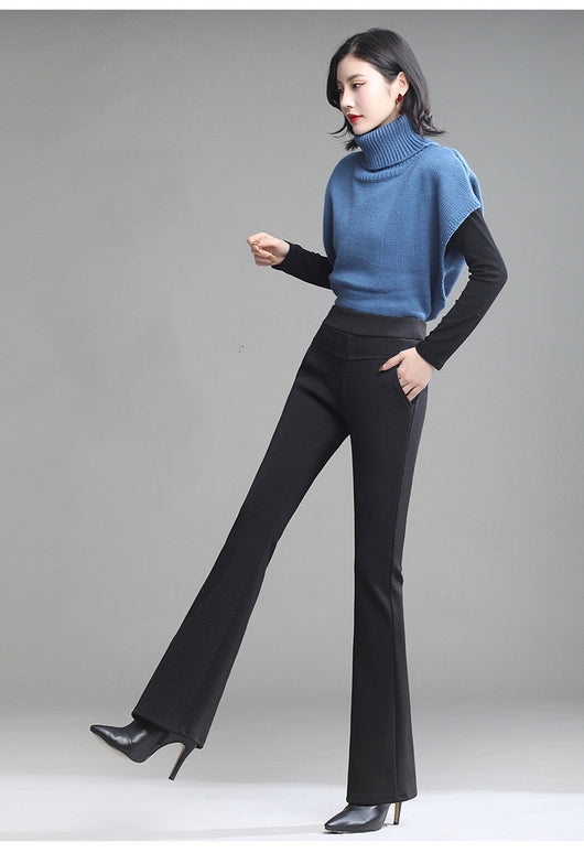 Pantalón Profesional Talle Grande Cintura Alta con Caída Elegante - Image 8