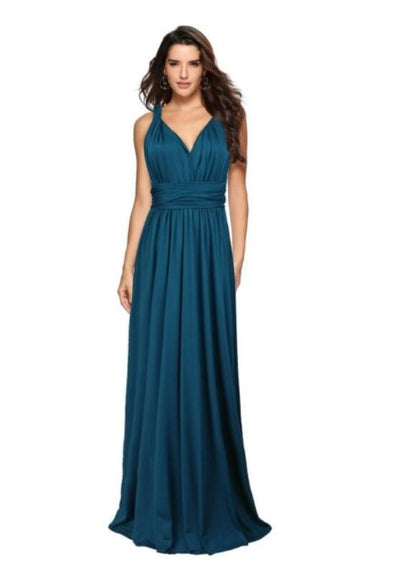 Vestido Largo Backless Multiusos para Fiestas y Bodas - Image 4