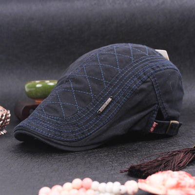 Boina Monocromática para Hombre - Estilo Casual Juventud - Image 9