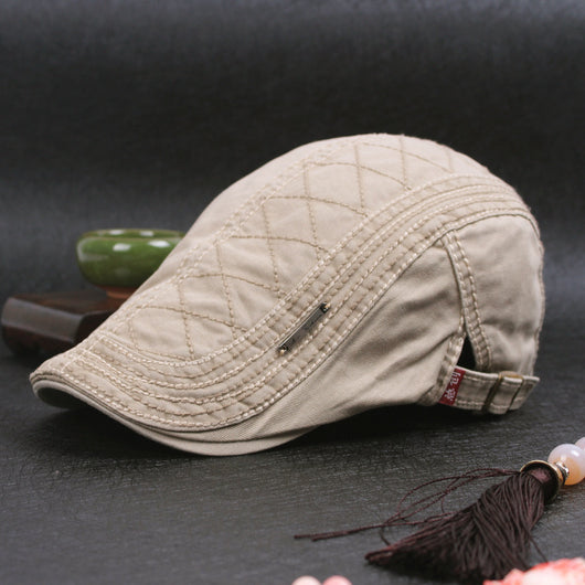 Boina Monocromática para Hombre - Estilo Casual Juventud - Image 11