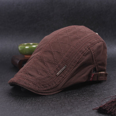 Boina Monocromática para Hombre - Estilo Casual Juventud - Image 3