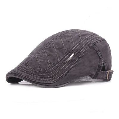 Boina Monocromática para Hombre - Estilo Casual Juventud