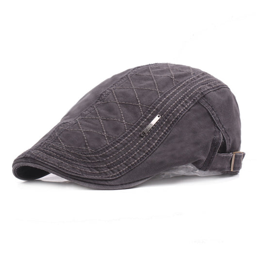 Boina Monocromática para Hombre - Estilo Casual Juventud