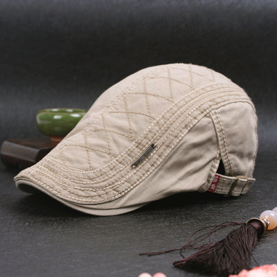 Boina Monocromática para Hombre - Estilo Casual Juventud - Image 5