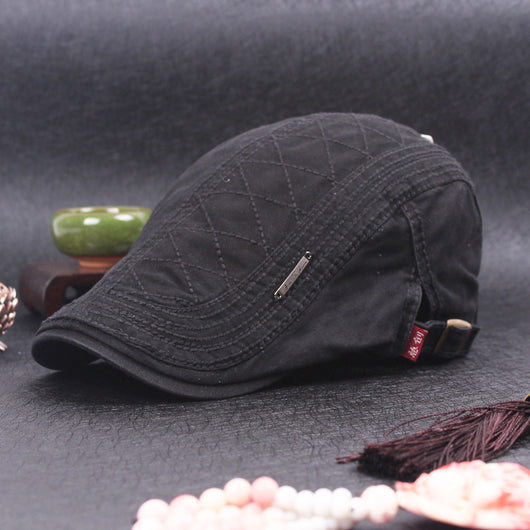 Boina Monocromática para Hombre - Estilo Casual Juventud - Image 6