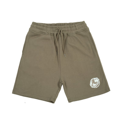 Shorts Sueltos Bordados Negro y Verde - Image 7