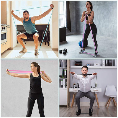 Banda Elástica de Yoga 2M - Resistencia Ajustable para Fitness - Image 11