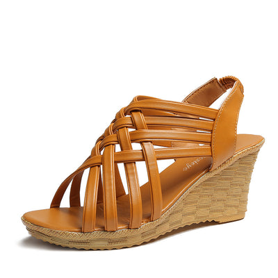 Sandalias de Playa con Tiras Cruzadas Huecas - Image 11