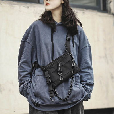 Mochila Hip-hop Personalizada 2 en 1 Multifuncional - Image 11