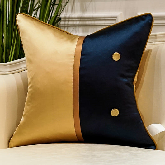 Cojín Moderno Chino Contemporáneo con Colgante de Jade y Borlas - Image 8