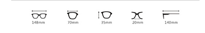 Gafas de Sol Cat Eye Modernas - Image 4
