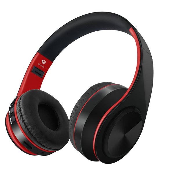 Auriculares Bluetooth HiFi Inalámbricos con Micrófono, Radio FM y Ranura SD