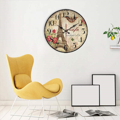 Reloj de Pared Moderno en Madera con Movimiento Cuarzo Europeo - Image 22