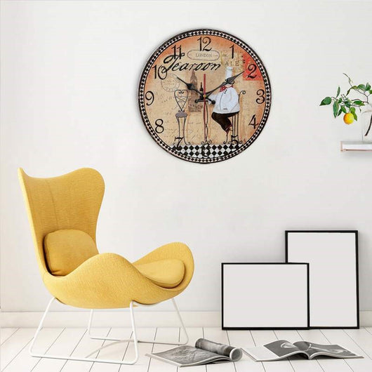 Reloj de Pared Moderno en Madera con Movimiento Cuarzo Europeo - Image 30