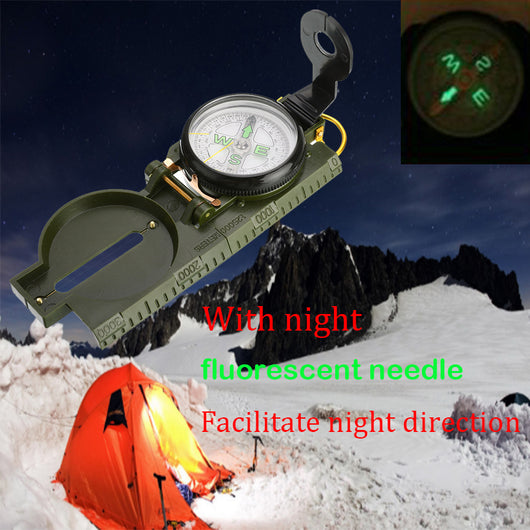 Brújula Táctica Portátil con Mosquetón para Aventureros - Image 9