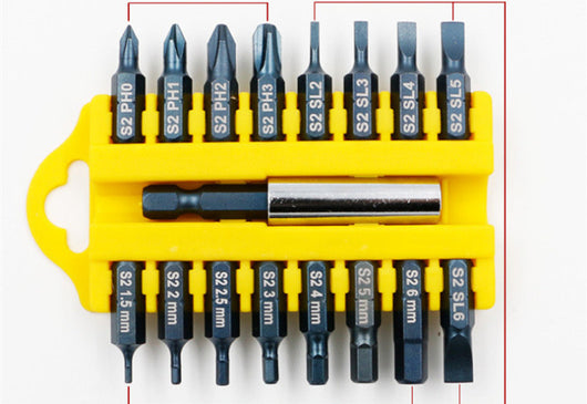Juego de Puntas para Destornillador Eléctrico con Imán Fuerte - Bits Hexagonales y de Cruz - Image 8