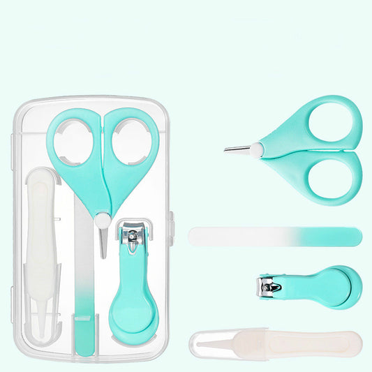 Set Completo de Cortaúñas y Limas para Bebé - 4 Piezas de Seguridad