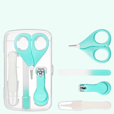 Set Completo de Cortaúñas y Limas para Bebé - 4 Piezas de Seguridad
