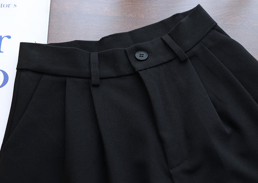 Pantalón Suelto Delgado con Bolsillos - Corte Moderno Cinco Puntos - Image 9
