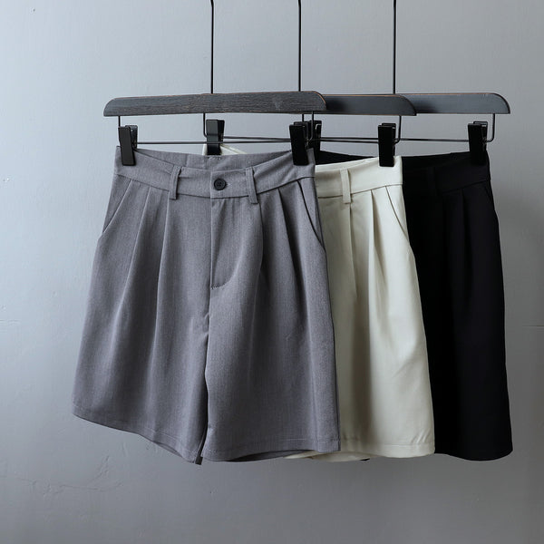 Pantalón Suelto Delgado con Bolsillos - Corte Moderno Cinco Puntos