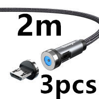 Cable Magnético Rotatorio Essager con Carga Rápida - Image 3