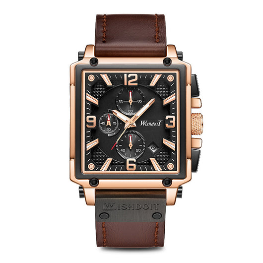 Reloj Cuadrado para Hombre Luminoso Resistente al Agua - Diseño Moderno - Image 8
