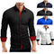 Camisa Ejecutiva Slim Fit para Hombre con Botones de Color