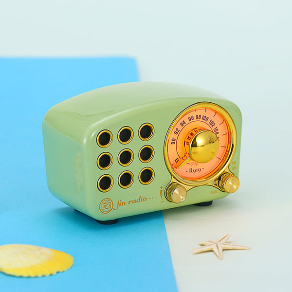 Minialtavoz Inalámbrico Verde Menta - Tarjeta de Audio Portátil