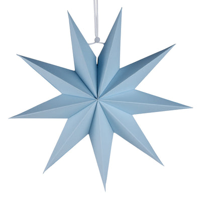 Farol Decorativo 3D de Papel con Punta de Estrella de 9 Puntas - Image 18