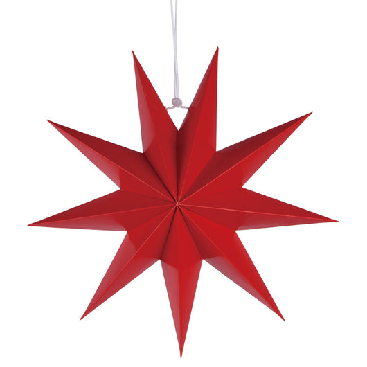 Farol Decorativo 3D de Papel con Punta de Estrella de 9 Puntas - Image 2