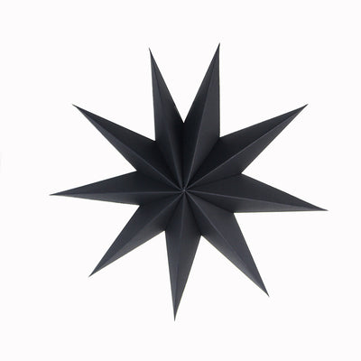 Farol Decorativo 3D de Papel con Punta de Estrella de 9 Puntas - Image 10