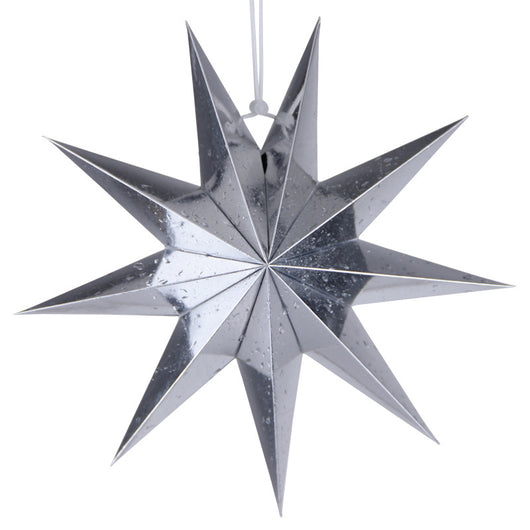 Farol Decorativo 3D de Papel con Punta de Estrella de 9 Puntas - Image 11