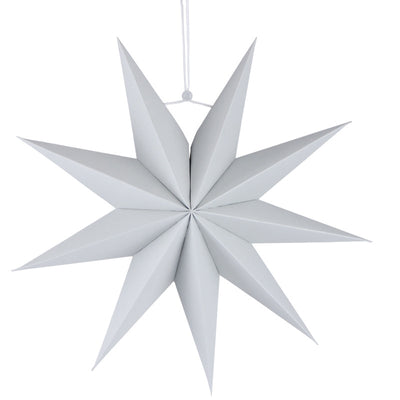 Farol Decorativo 3D de Papel con Punta de Estrella de 9 Puntas - Image 14