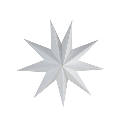 Farol Decorativo 3D de Papel con Punta de Estrella de 9 Puntas - Image 15