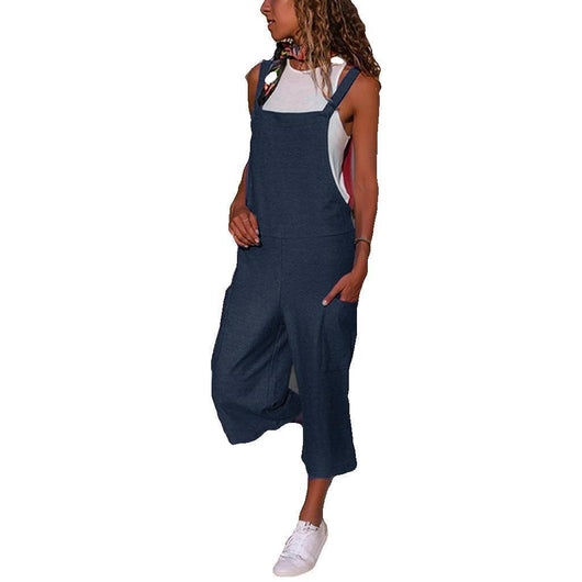 Pantalones Sueltos de Algodón y Lino para Mujer - Comodidad Casual - Image 5
