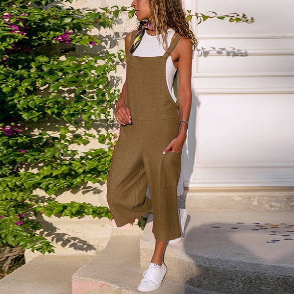 Pantalones Sueltos de Algodón y Lino para Mujer - Comodidad Casual - Image 4