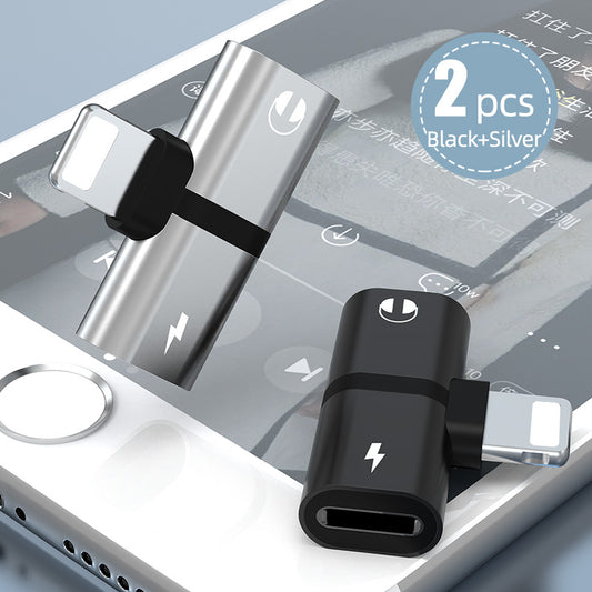 Adaptador Dual Lightning para iPhone - Carga y Audio Simultáneo