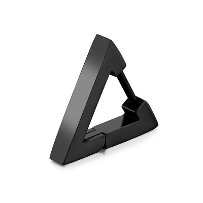 Aros Triangulares de Acero Inoxidable para Hombre y Mujer - Diseño Punk Hip Hop - Image 10