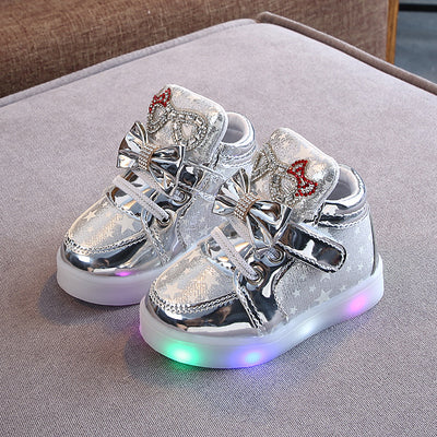 Zapatos LED con Estrellas y Cristales para Niñas - Luces Intermitentes - Image 9