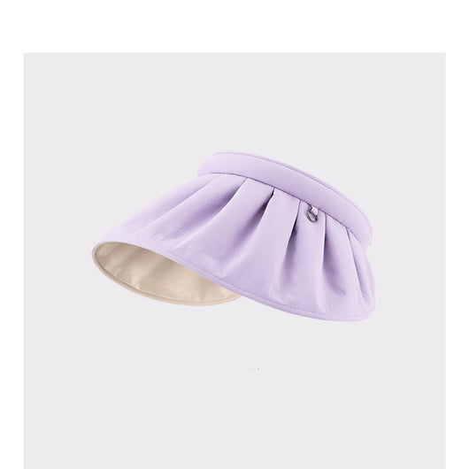 Gorra de Protección Solar UV con Visera Abierta para Playa y Deportes - Image 4