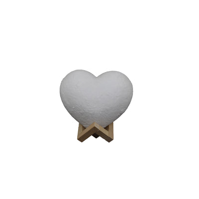 Luz Nocturna Romántica con Forma de Corazón y Luna para San Valentín - Image 7