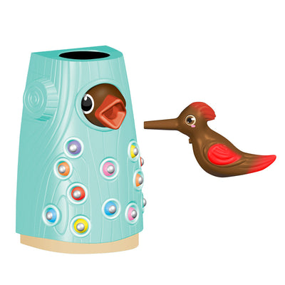 Juego Magnético Educativo Pájaro Carpintero - Alimentar Gusanos - Image 13